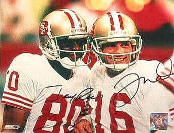 Jerry Rice's Career-High 289 Receiving Yards (1995)  1995. San Francisco  49ers vs. Minnesota Vikings. The GOAT in the zone. Jerry Rice set a  career-high in receiving yards (289) on 14 catches
